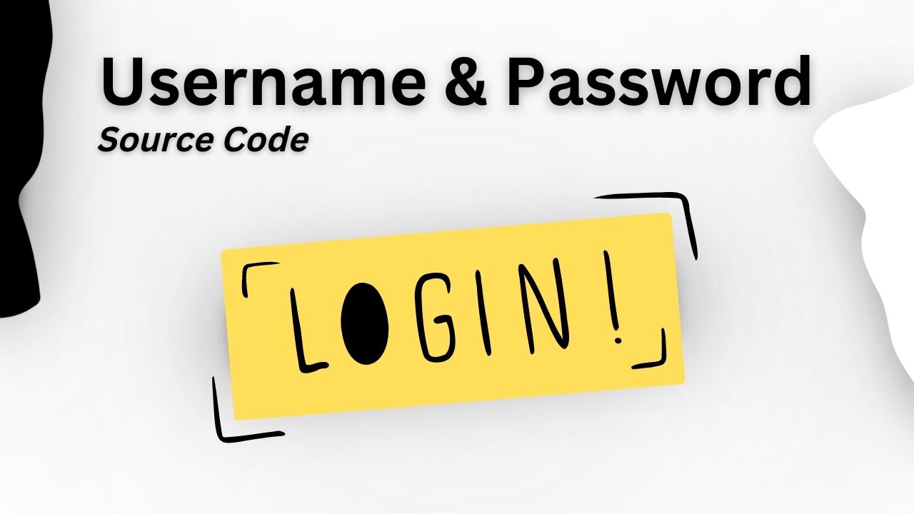 Username & Password Code in C++